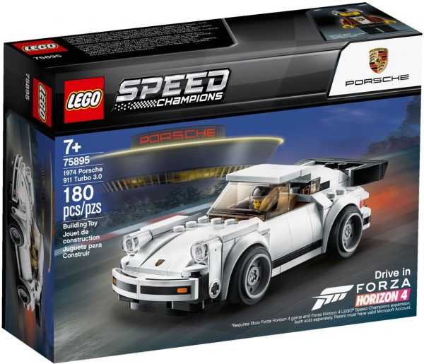 ZHEGAO QL0720-3 Super Racing Cars: Porsche 911 RSR and Porsche 911 Turbo 3.0 7