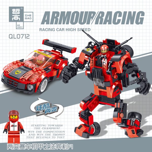 ZHEGAO QL0712 Racing Armour 4 5