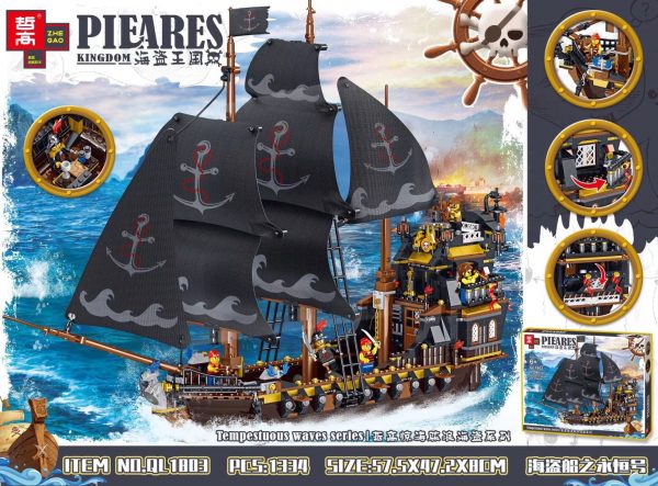 ZHEGAO QL1803 Pirate Kingdom: The Eternal of the Pirate Ship 0