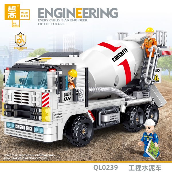 ZHEGAO QL0239 Engineering cement truck 0