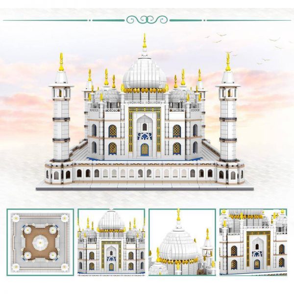 ZHEGAO QL00858 The Taj Mahal Modular Building