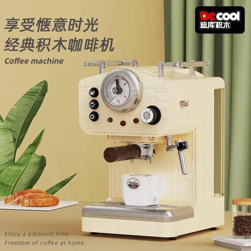 DECOOL 16809 Coffee Machine 5 - ZHEGAO Block
