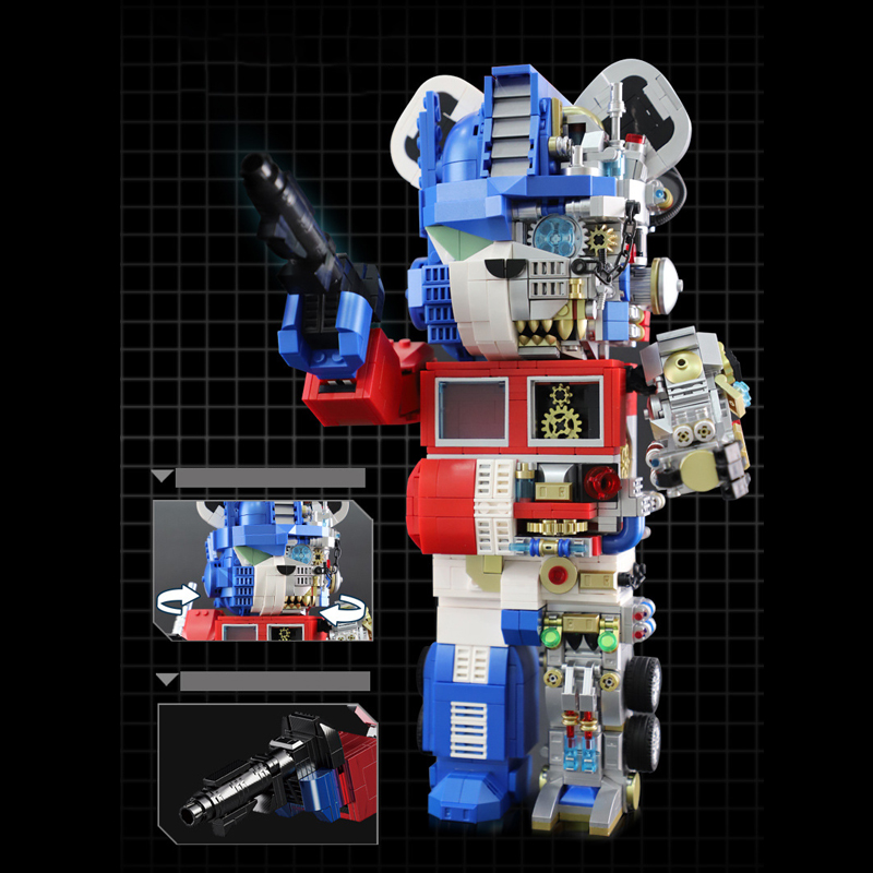 Mechanical Transformers Bear 1 - ZHEGAO Block