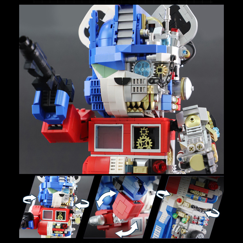 Mechanical Transformers Bear 2 - ZHEGAO Block