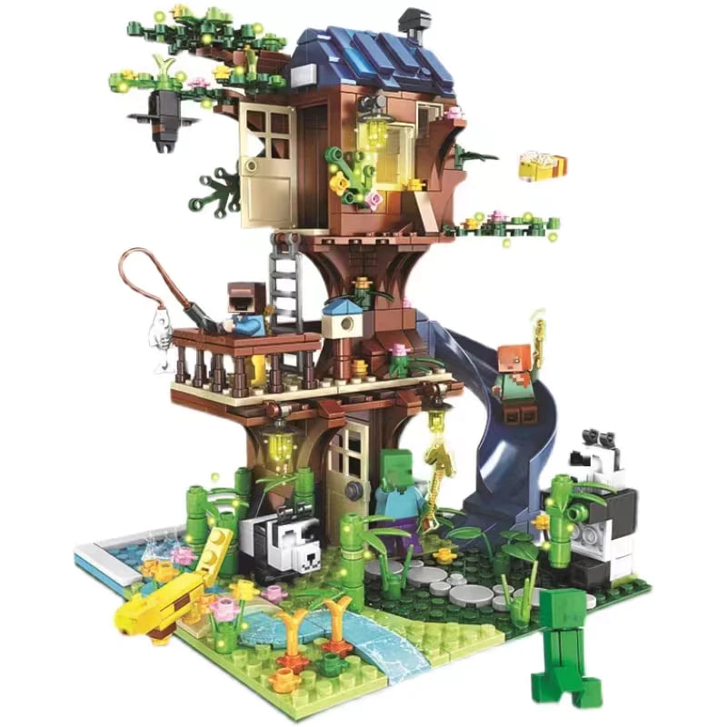 Minecraft Tree House 1 - ZHEGAO Block