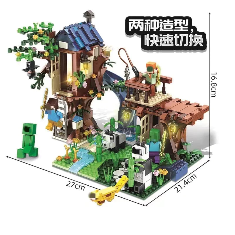 Minecraft Tree House 2 - ZHEGAO Block