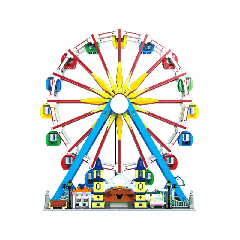 Mould King 11006 Fairground Ferris Wheel 5 1 - ZHEGAO Block