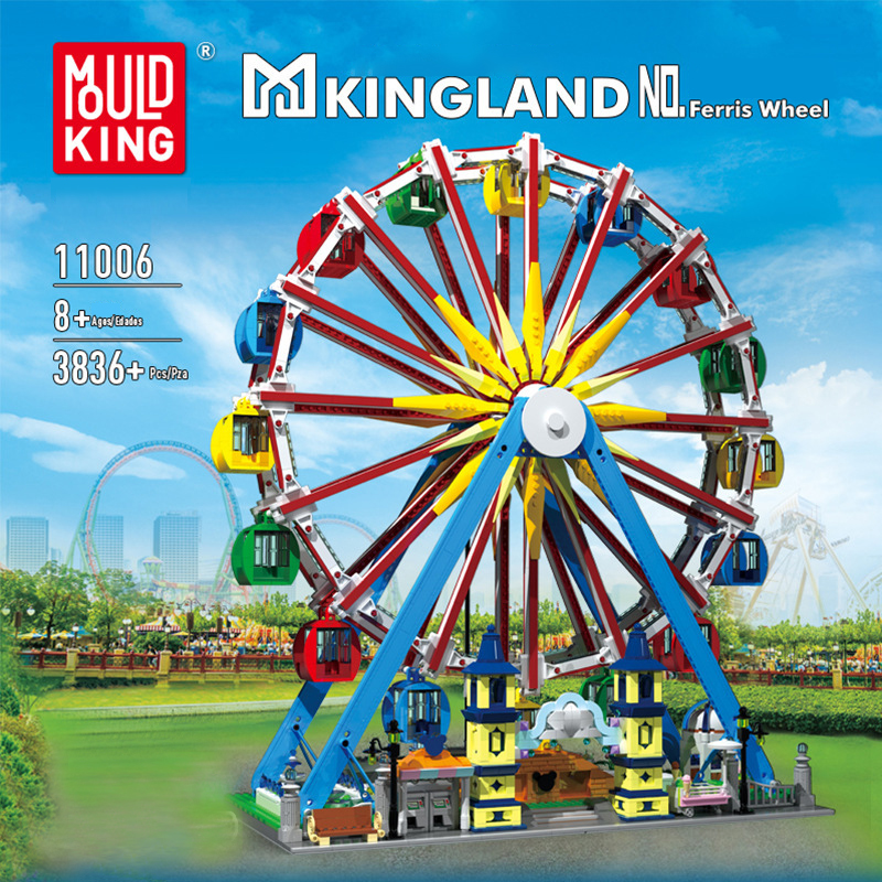 Mould King 11006 Fairground Ferris Wheel 6 1 - ZHEGAO Block