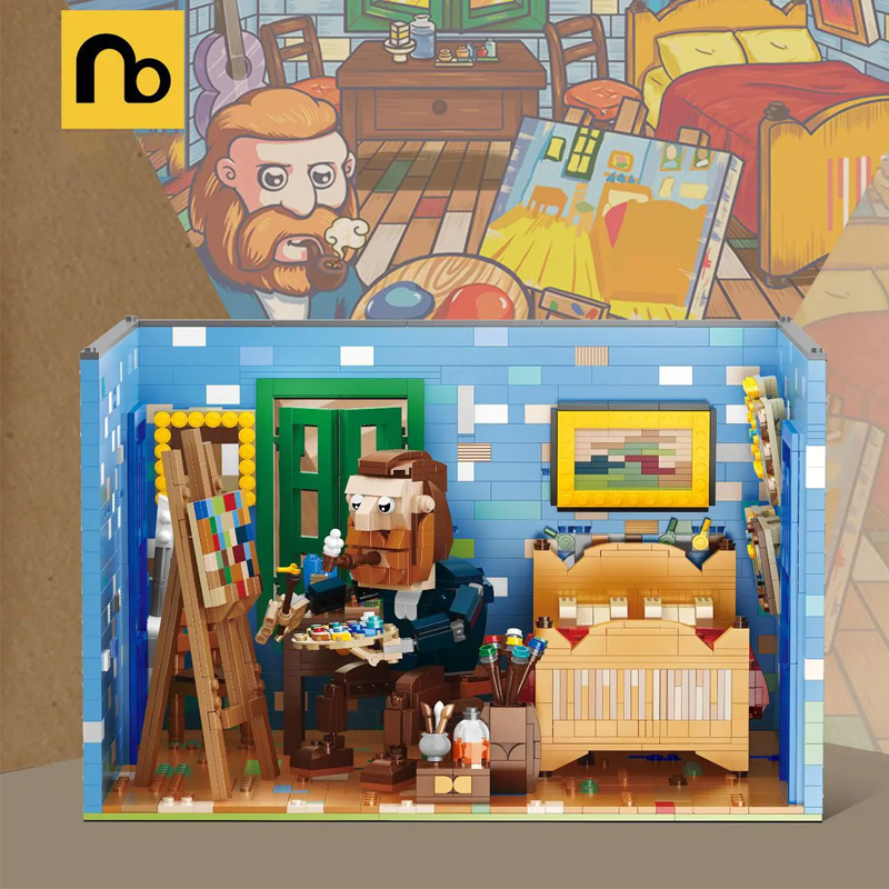NiceBricks 200616 Van Gogh Art Master 4 - ZHEGAO Block