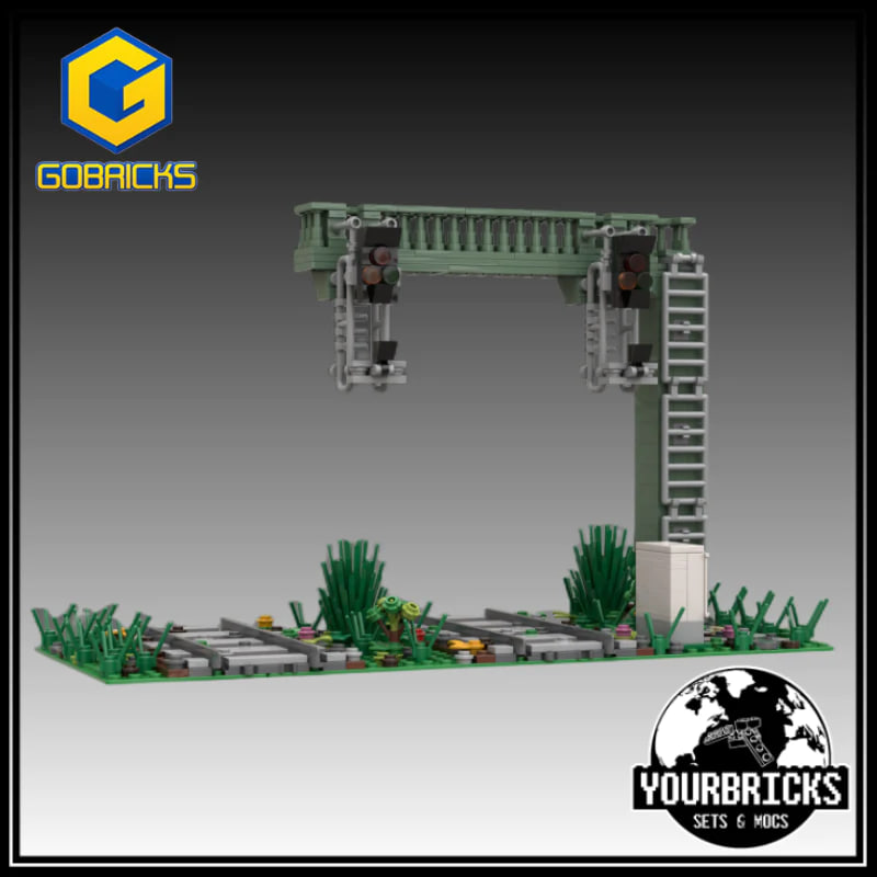 YOURBRICKS 50002 Signal bridge 7 - ZHEGAO Block