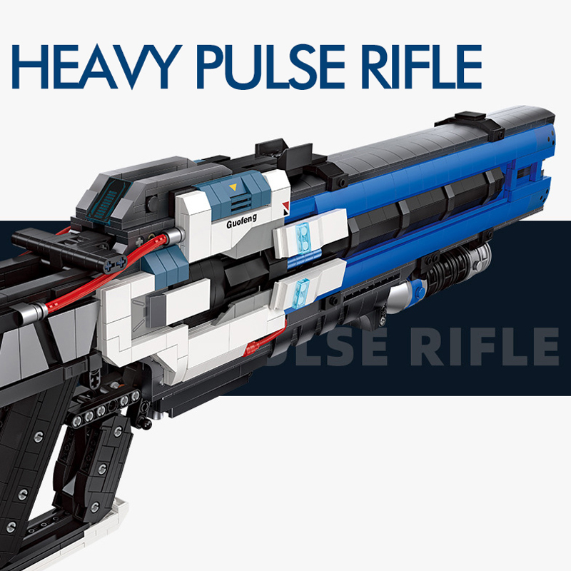 JIESTAR 58023 Military Heavy Pulse Rifle Gun 4 - ZHEGAO Block