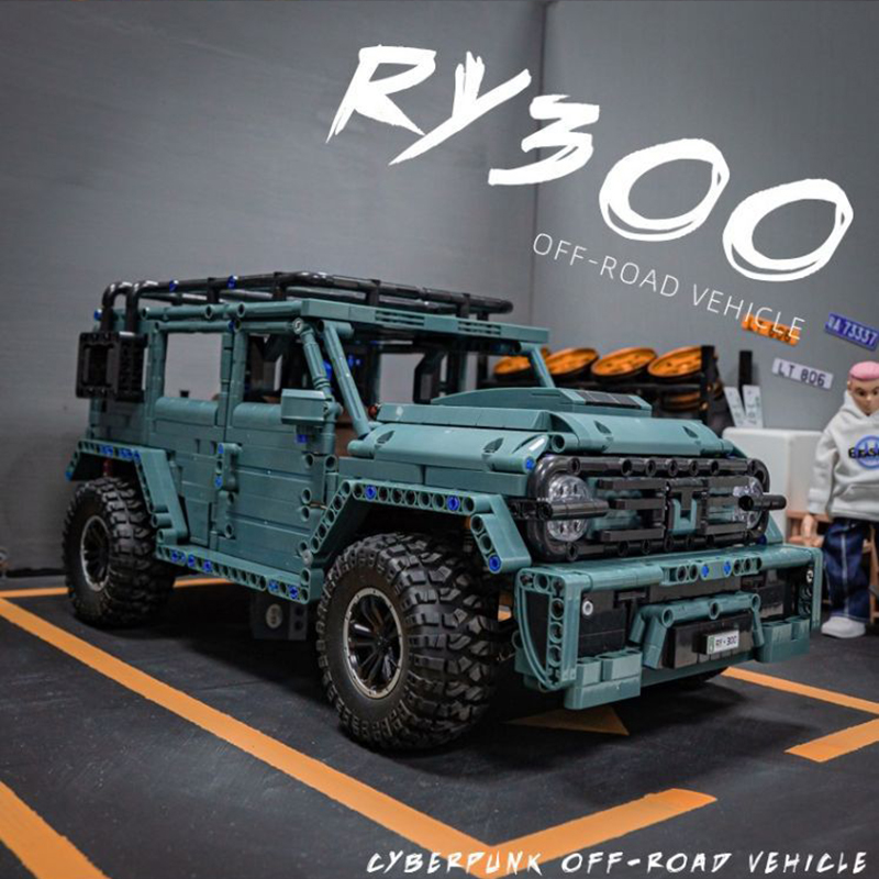 CaCo C009 RY300 SUVS Car With Motor 5 - ZHEGAO Block