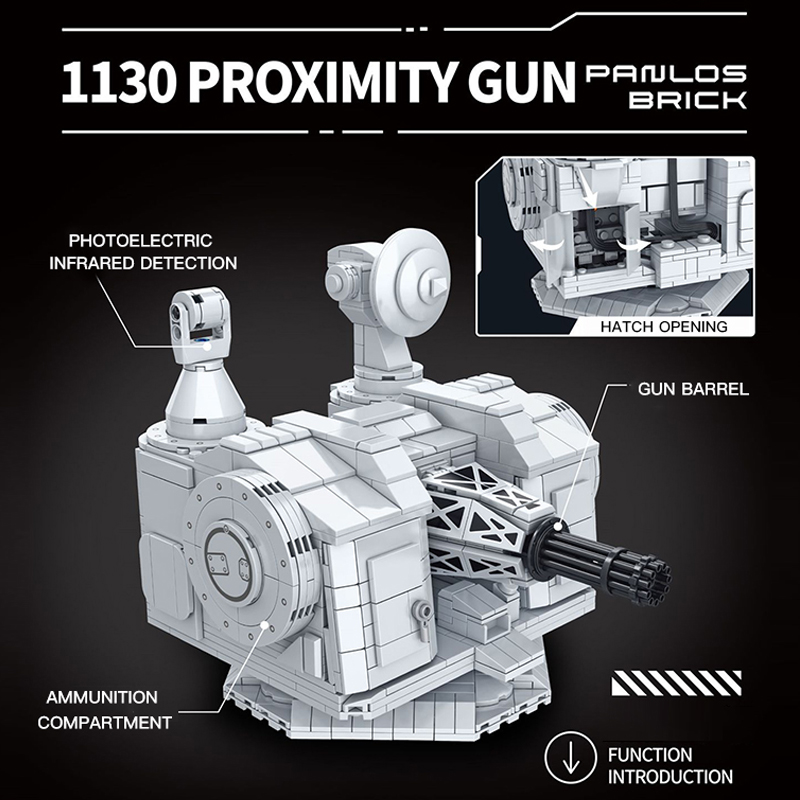 1130 Proximity Gun 3 - ZHEGAO Block