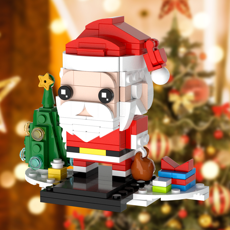 Christmas Brickhead 3 - ZHEGAO Block