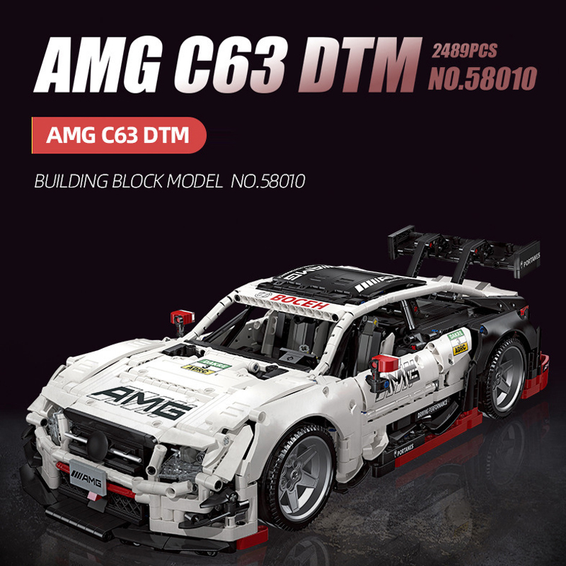 Motor Mercedes Benz AMG C63 DTM Sports Car 3 - ZHEGAO Block