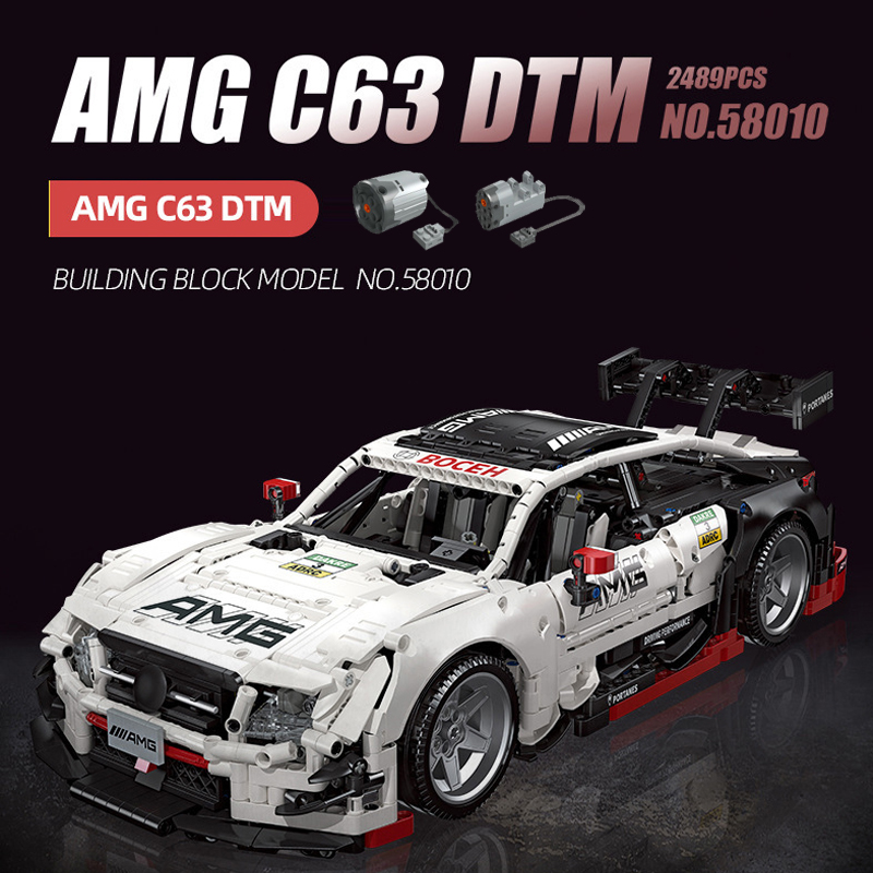 Motor Mercedes Benz AMG C63 DTM Sports Car 5 - ZHEGAO Block