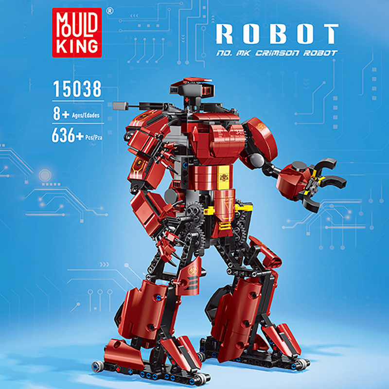 Mould King 15038 MK Crimson Robot 5 - ZHEGAO Block