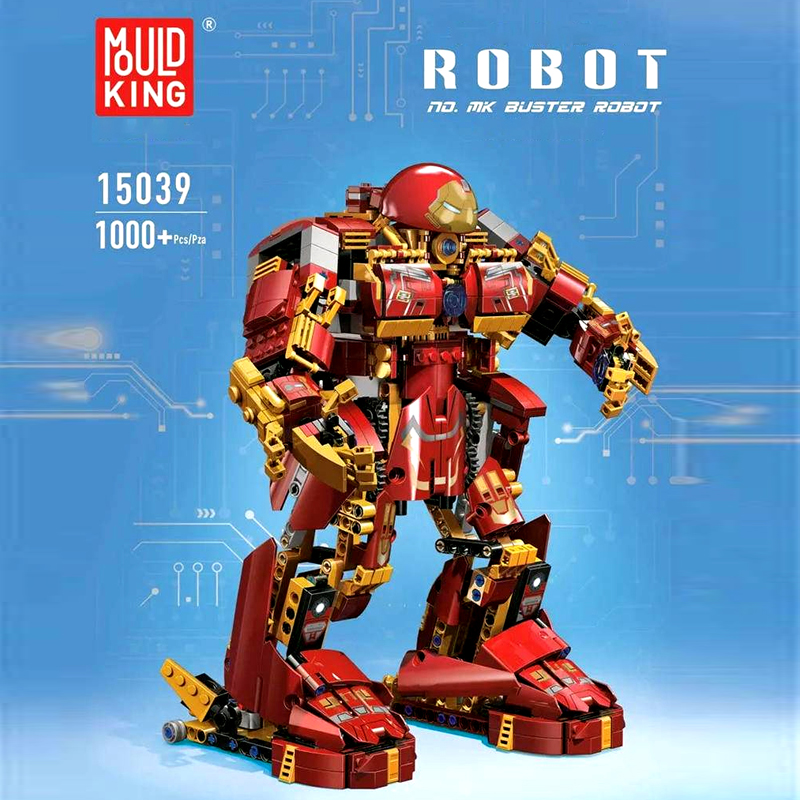 Mould King 15039 MK Buster Robot With Motor 4 - ZHEGAO Block