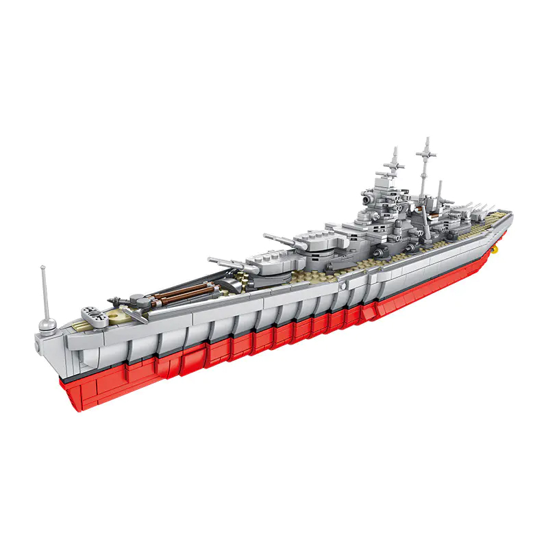Panlos 637004 Admiral Class Ironclad 4 - ZHEGAO Block