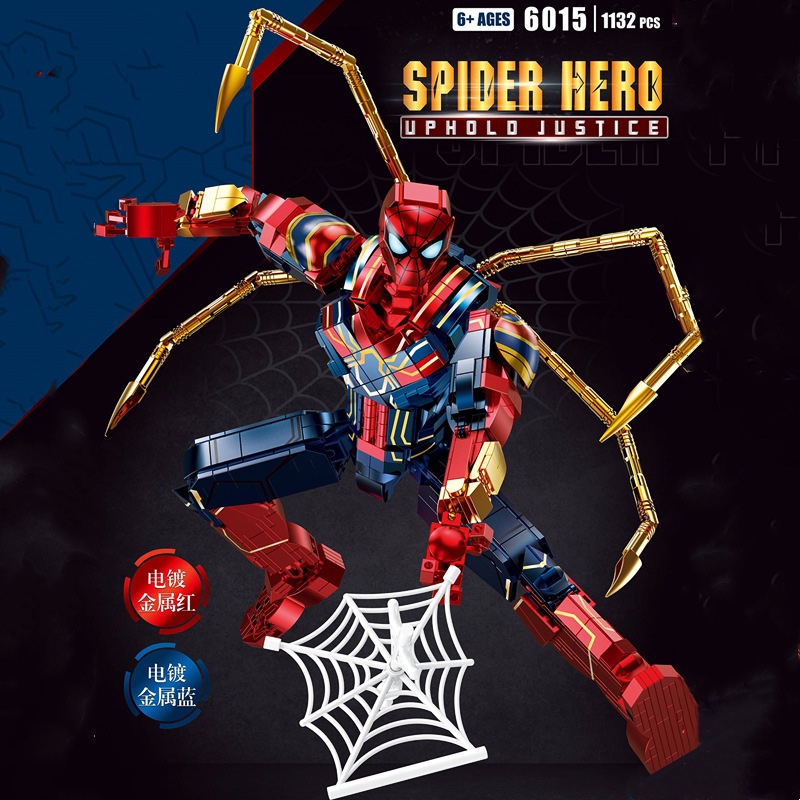 TUOLE 6015 Spiderman Spider Hero Uphold Justice 3 - ZHEGAO Block