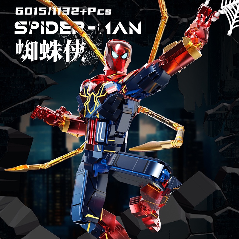 TUOLE 6015 Spiderman Spider Hero Uphold Justice 5 - ZHEGAO Block