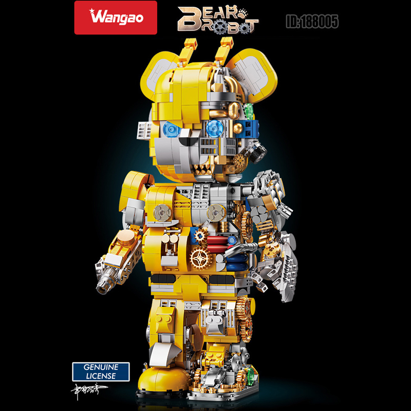 WANGAO 188005 Bear Robot Bumblebee 5 - ZHEGAO Block