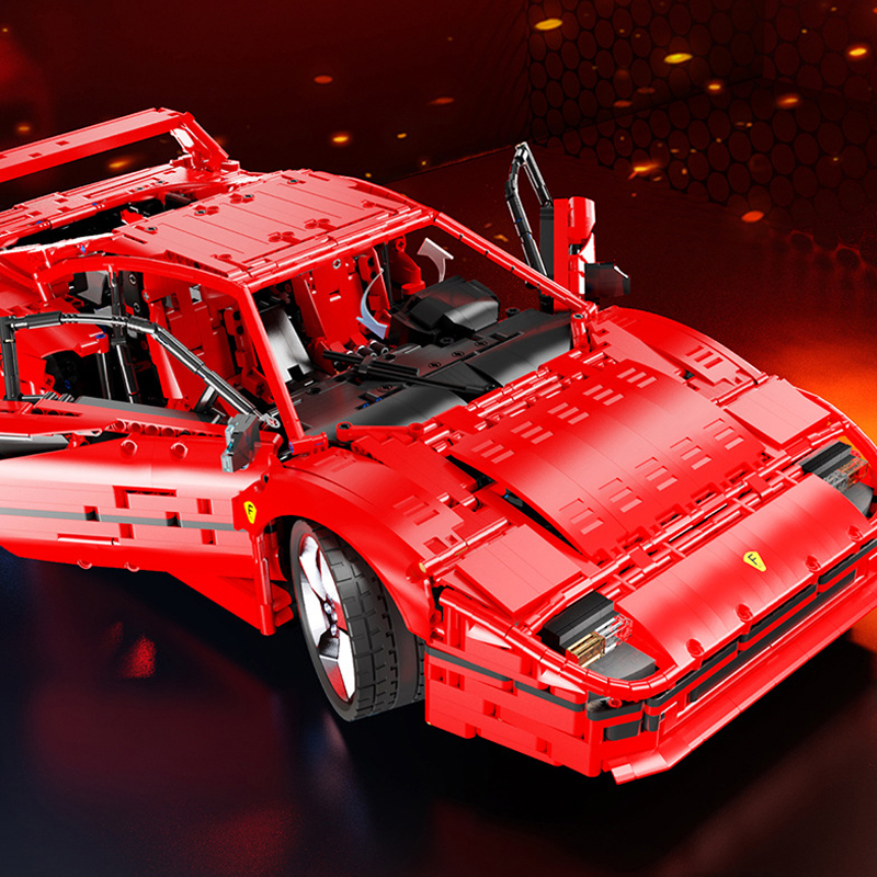 XJD X001 Ferrari F40 Sports Car 3 - ZHEGAO Block