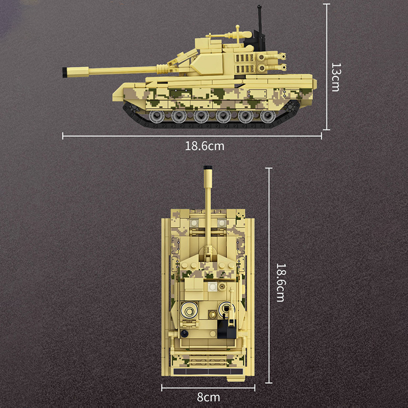 Forange FC4007 VT 4 Main Battle Tank 2 - ZHEGAO Block