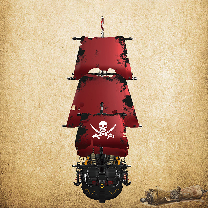 MOULD KING 13109 Pirates of QA Ship 1 - ZHEGAO Block