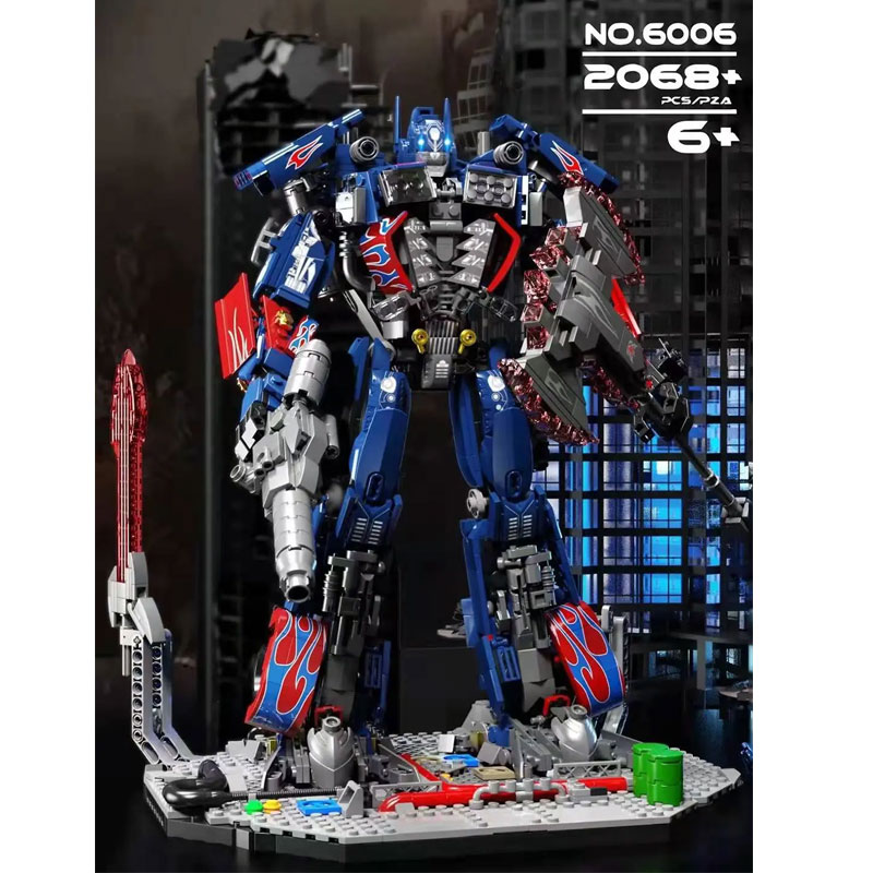 Tuole 6006 Transformers Optimus Prime 2 - ZHEGAO Block