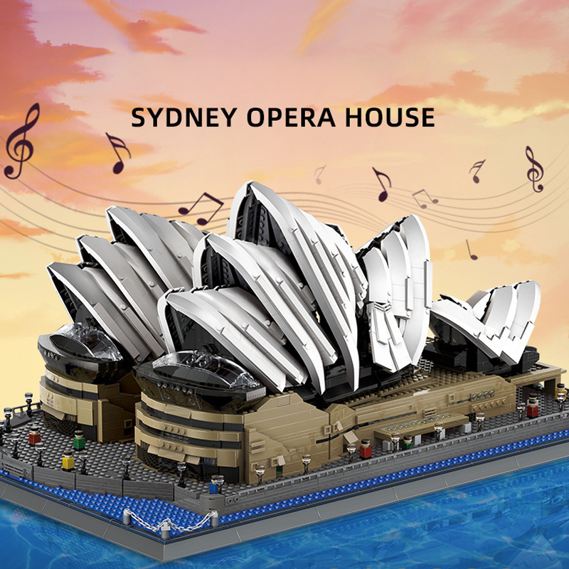 WANGE 8210 Sydney Opera House 1 - ZHEGAO Block