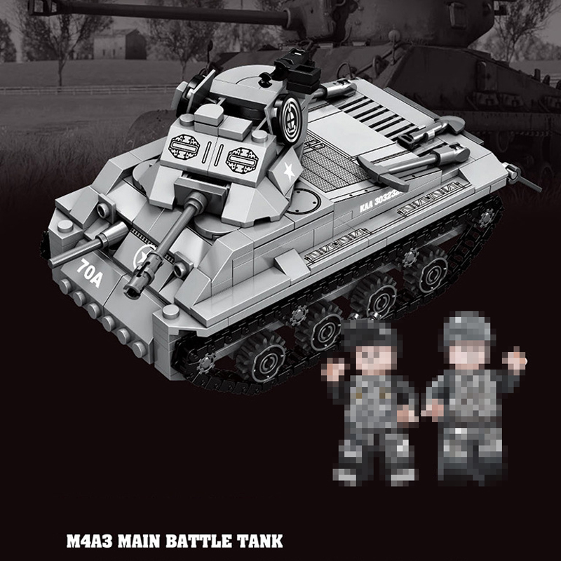 Forange FC4005 M4A3 Main Battle Tank 2 - ZHEGAO Block