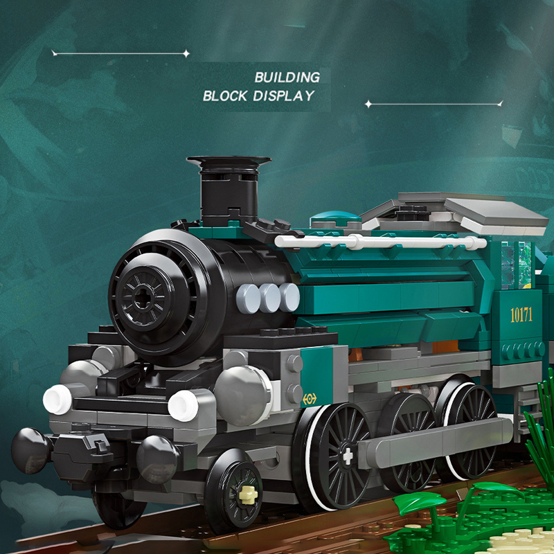 JIESTAR 59020 Retro Steam Train 3 - ZHEGAO Block