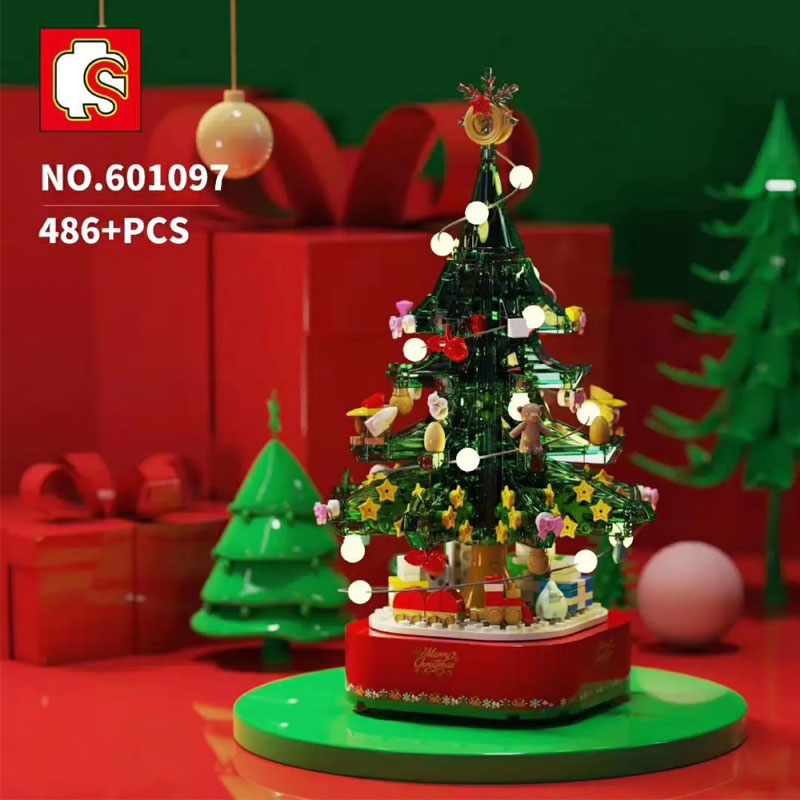 SEMBO 601097 Christmas Tree 1 - ZHEGAO Block