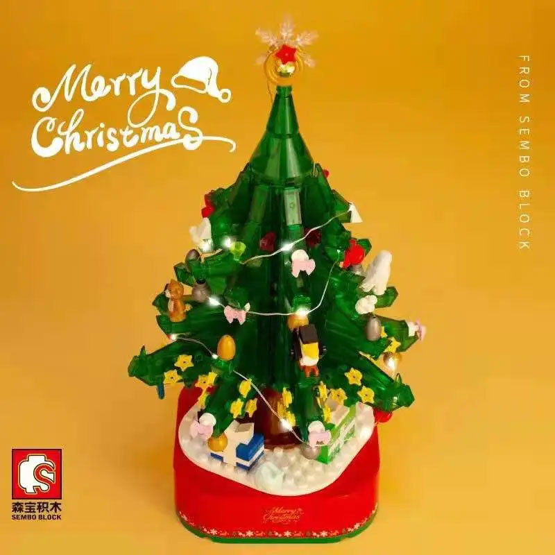 SEMBO 601097 Christmas Tree 2 - ZHEGAO Block