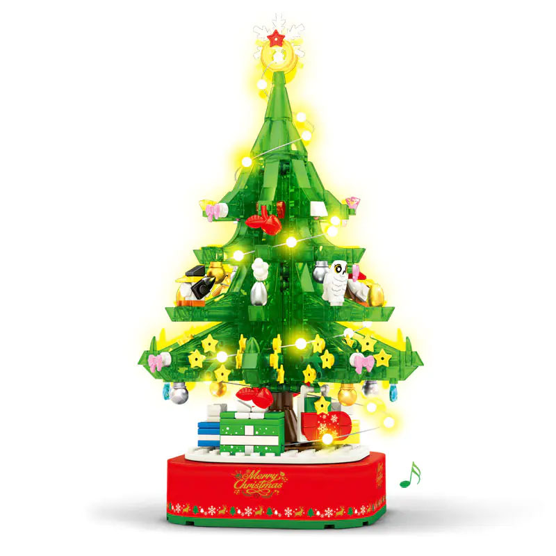 SEMBO 601097 Christmas Tree 4 - ZHEGAO Block