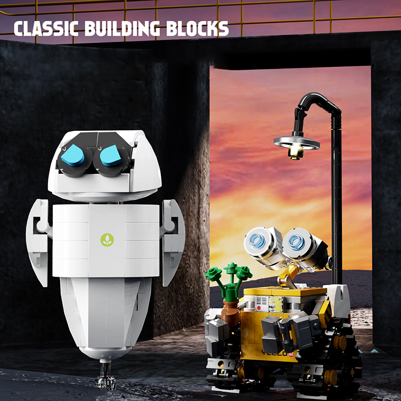 Tuole L8003 Robot Love 10 - ZHEGAO Block