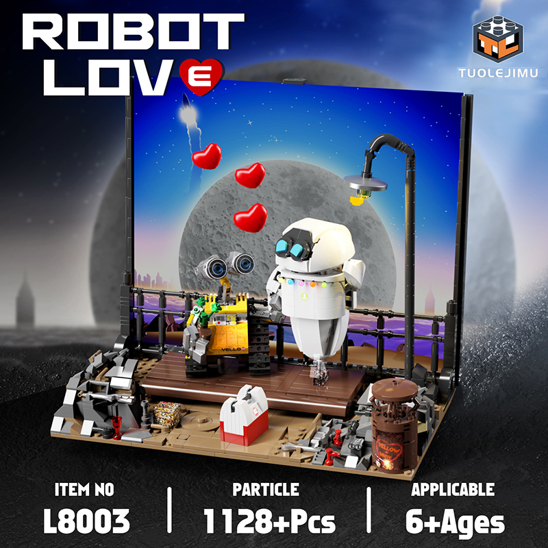 Tuole L8003 Robot Love 9 - ZHEGAO Block