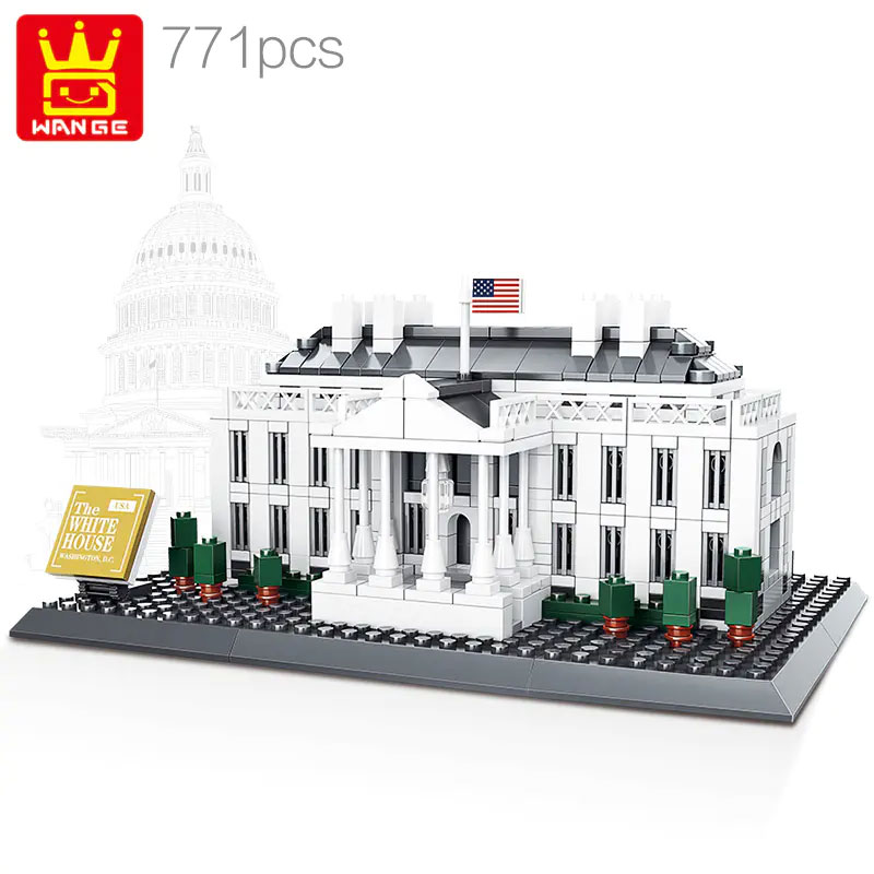 WANGE 4214 The White House of Washington 1 - ZHEGAO Block
