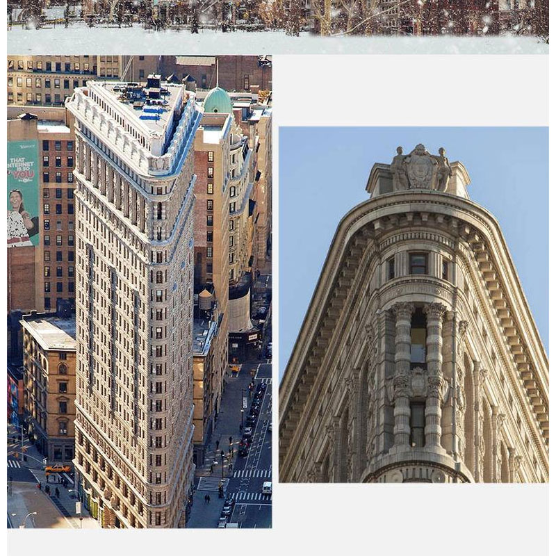 WANGE 4220 Flatiron Building New York America 4 - ZHEGAO Block