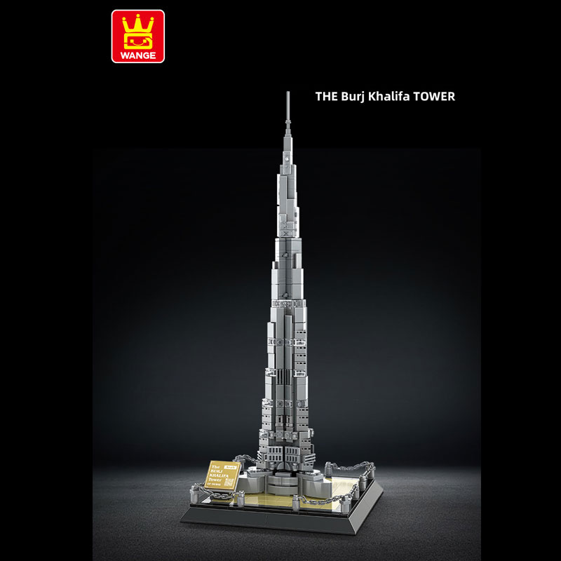 WANGE 4222 Burj Khalifa Dubai 1 - ZHEGAO Block