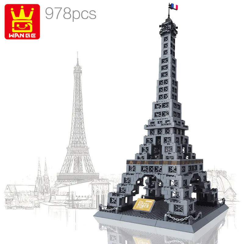 Wange 5217 The Eiffel Tower of Paris 1 - ZHEGAO Block