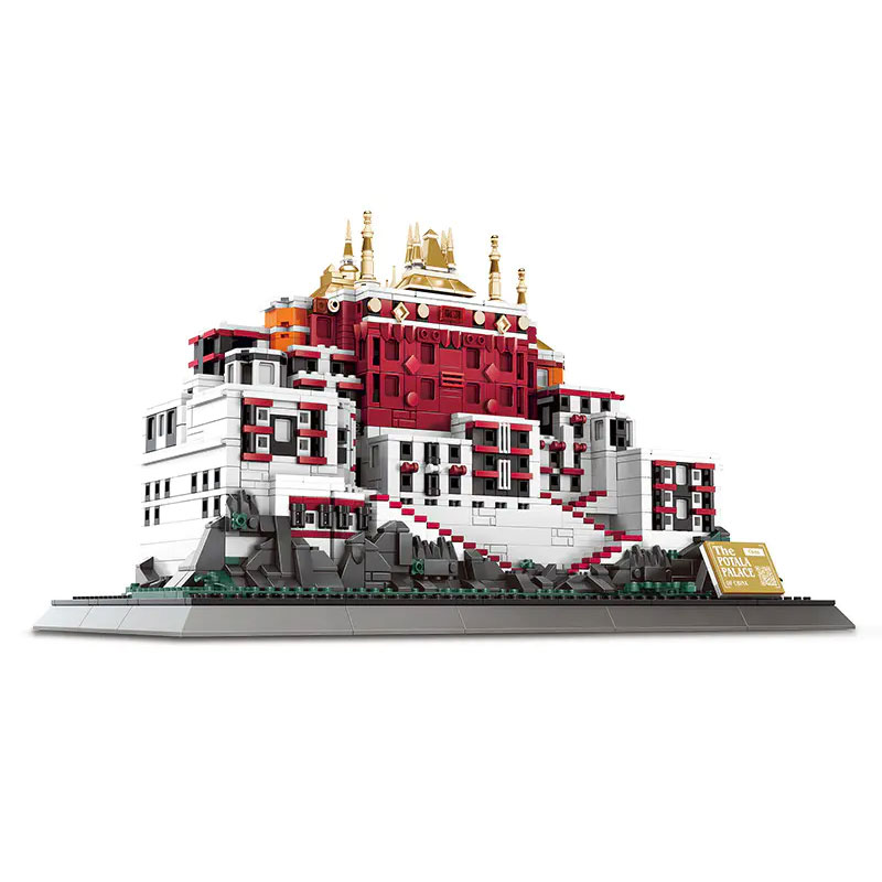 Wange 6217 Potala Palace Tibet China 1 - ZHEGAO Block