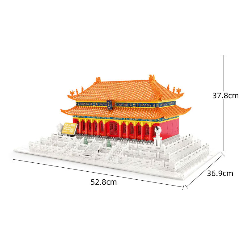Wange 6221 Hall of Supreme Harmony Beijing China 2 - ZHEGAO Block