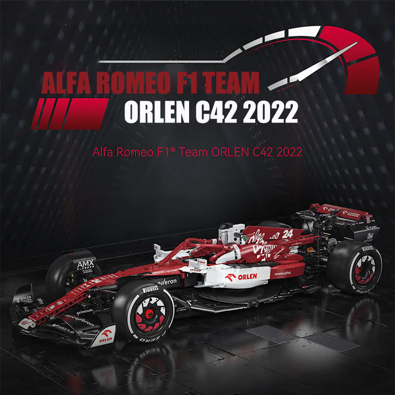 CaDa C64005 Alfa Romeo F1 Team ORLEN C42 2022 1 - ZHEGAO Block