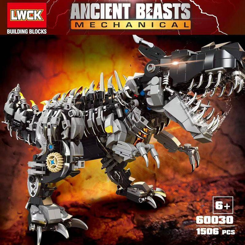 LWCK 60030 Ancient Beasts Mechanical Monster Dinosaur 1 - ZHEGAO Block