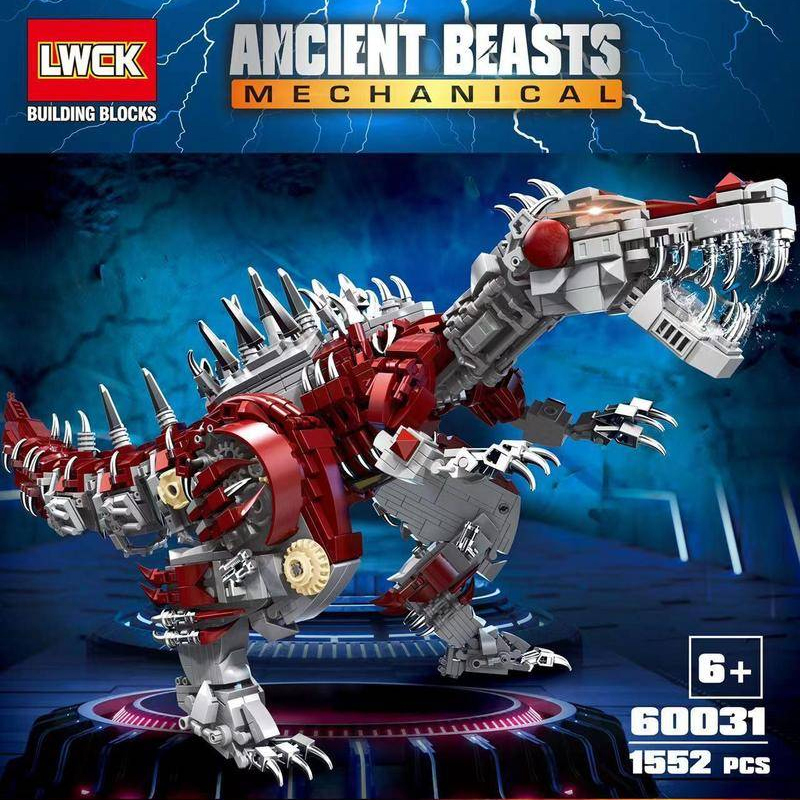 LWCK 60031 Ancient Beasts Mechanical Monster Dinosaur 1 - ZHEGAO Block
