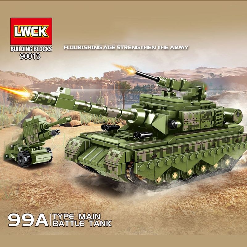 LWCK 90013 TYPE 99 Main Battle Tank 1 - ZHEGAO Block