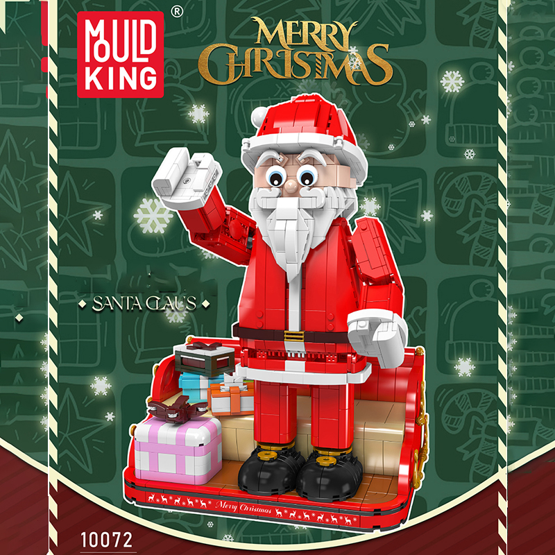 Mould King 10072 Santa Claus Christmas Seasonal 1 - ZHEGAO Block