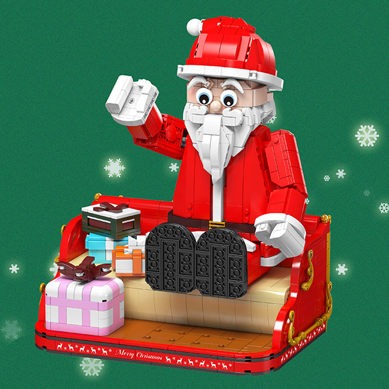 Mould King 10072 Santa Claus Christmas Seasonal 2 - ZHEGAO Block